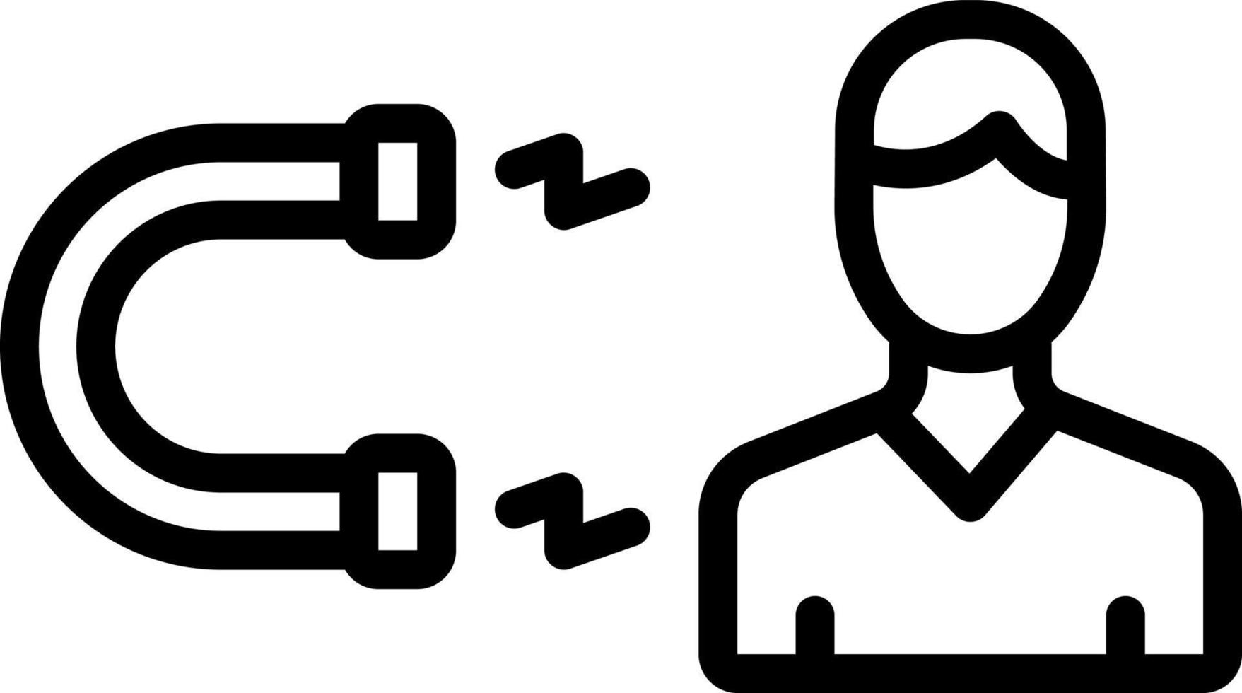 line icon for interested vector
