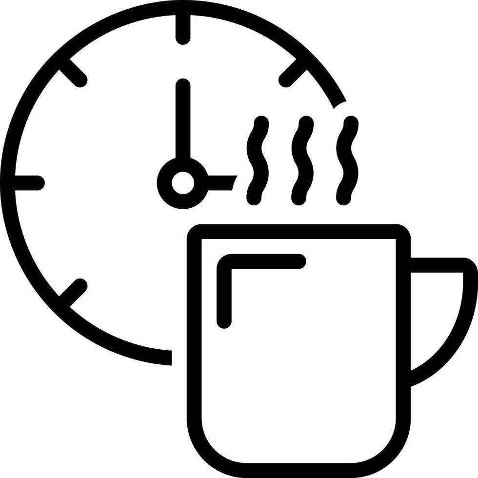 line icon for break vector