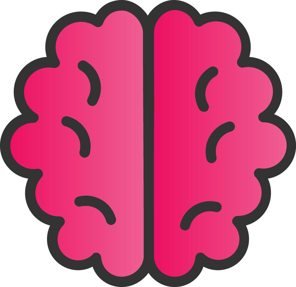 Brain Vector Icon Design