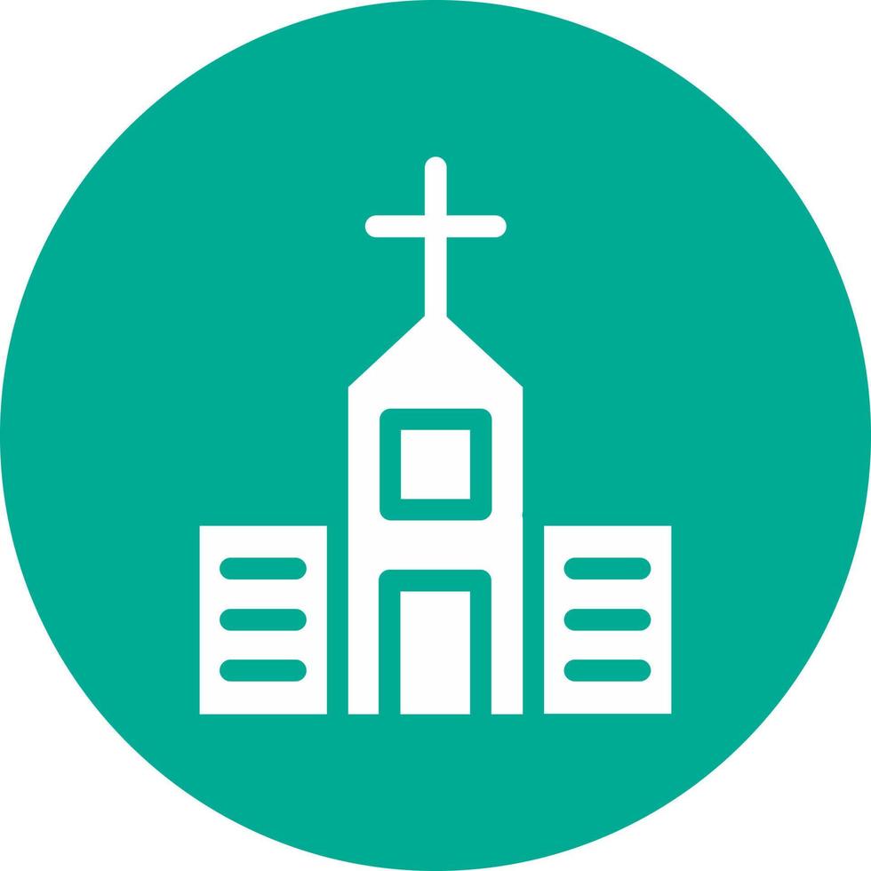 Church Vector Icon Design
