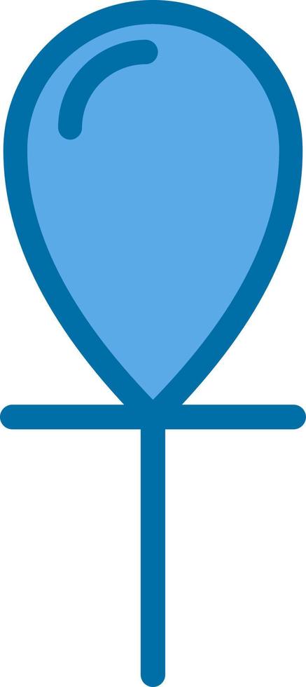 Ankh Vector Icon Design