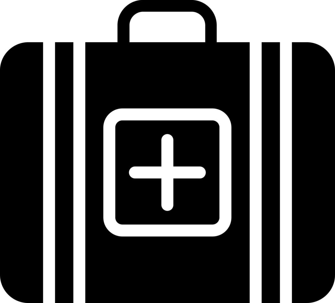 Briefcase Medical Vector Icon Design