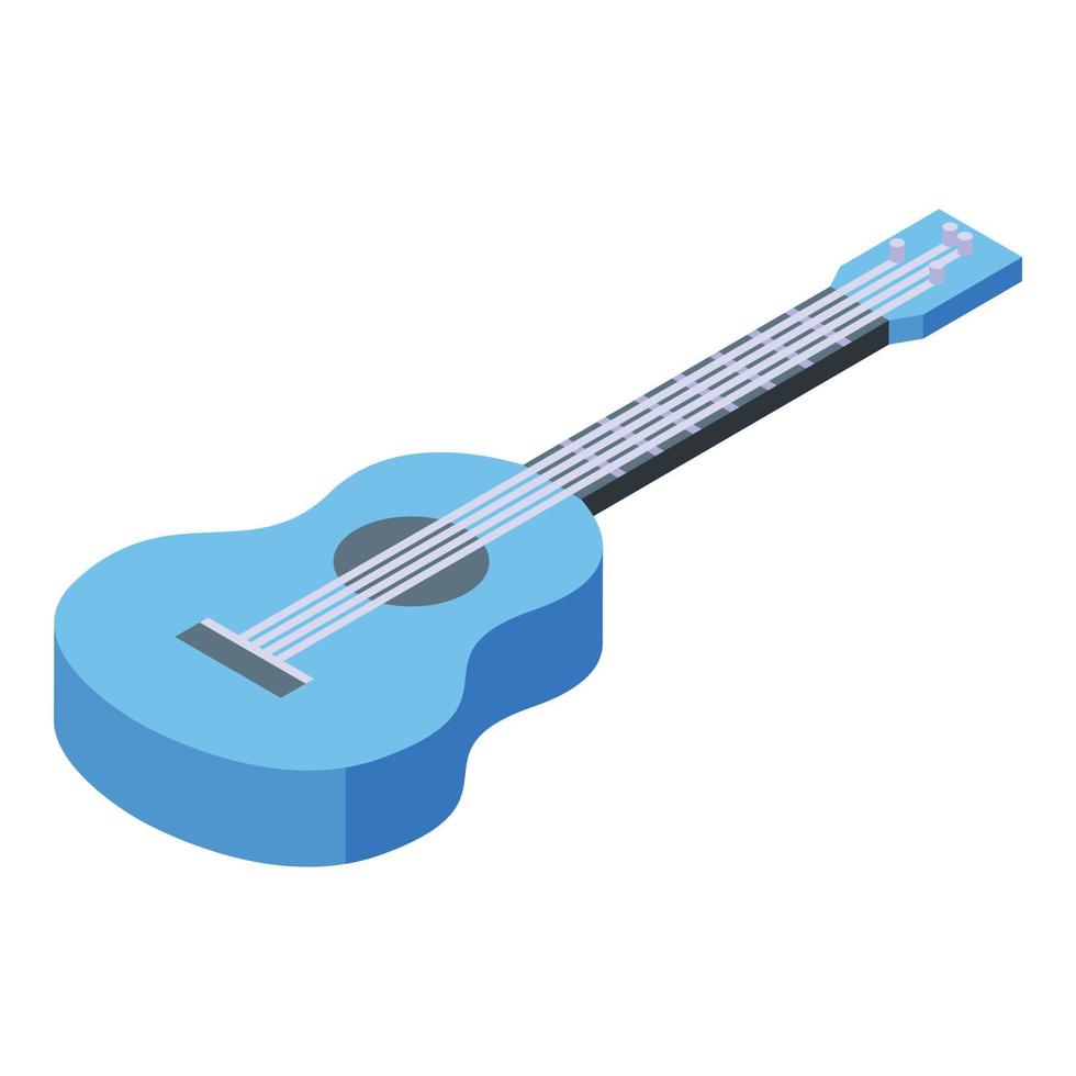 icono de guitarra ukelele vector isométrico. bandera nacional