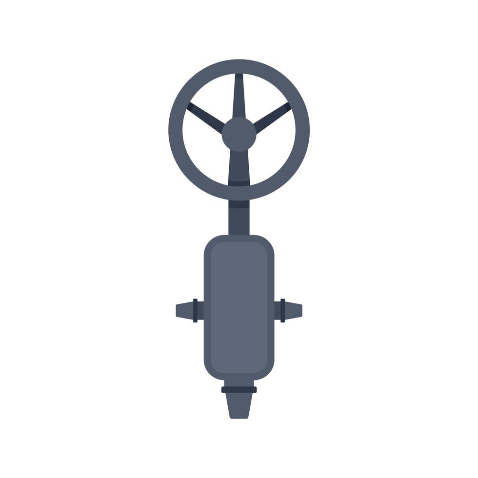 Xray metal detector icon flat isolated vector
