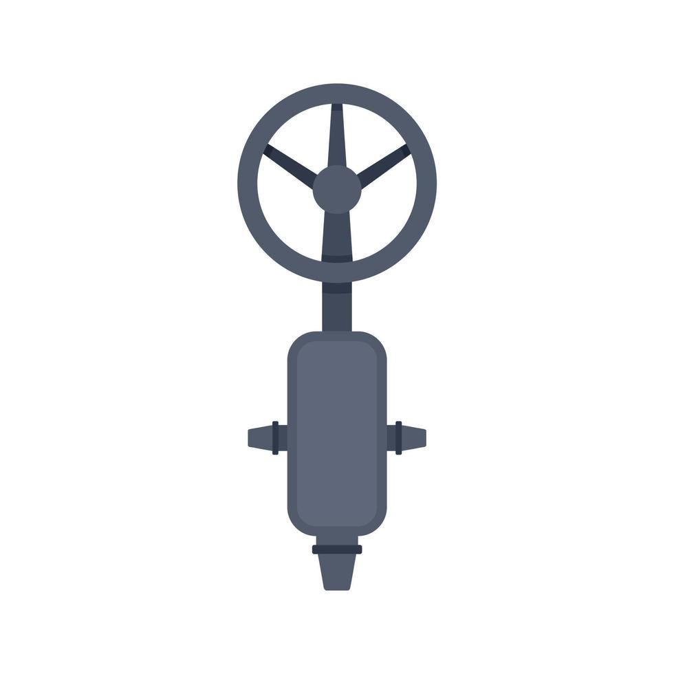 Xray metal detector icon flat isolated vector