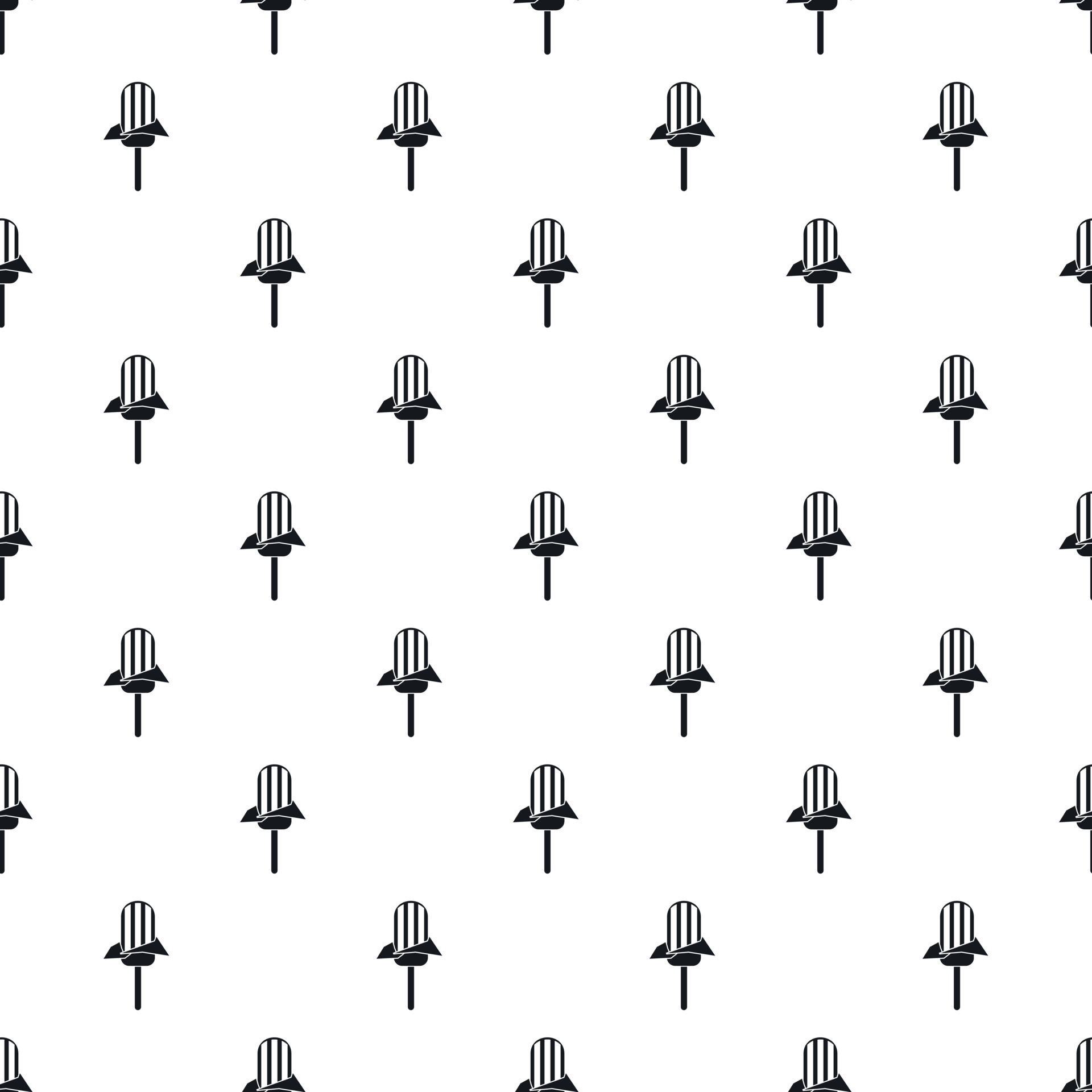 Ice lolly pattern, simple style 15014761 Vector Art at Vecteezy