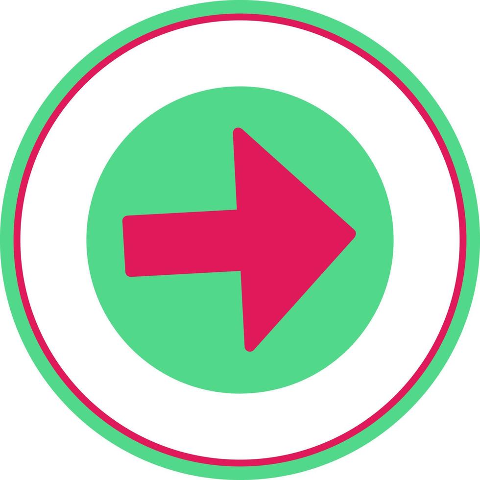 Arrow Alt Circle Right Vector Icon Design