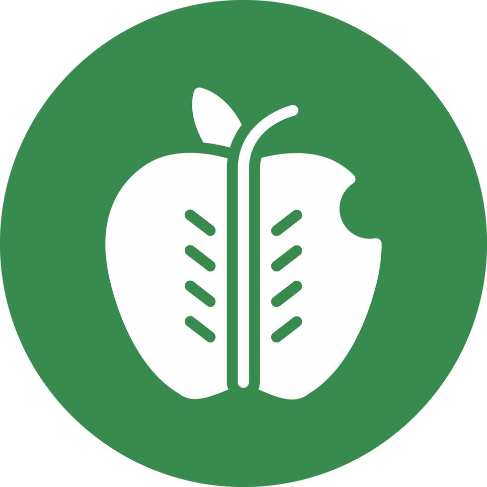 Apple Alt Vector Icon Design