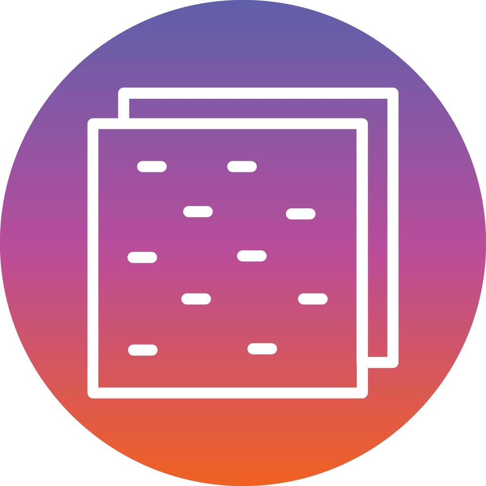 Bread Slice Vector Icon Design