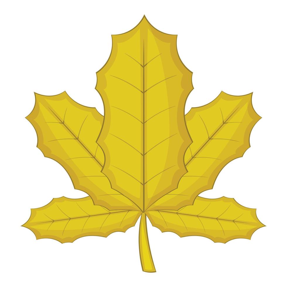 Sycamore icon, cartoon style vector