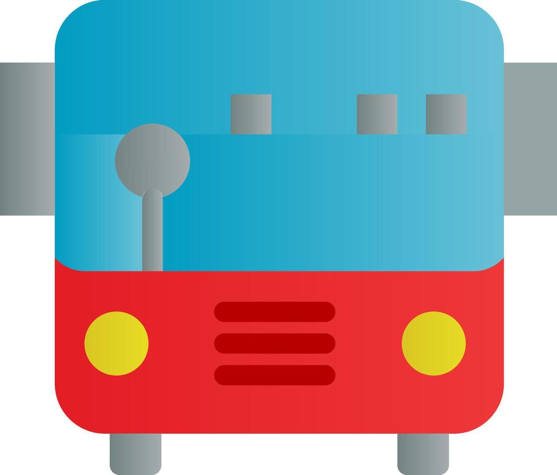 Bus Alt Vector Icon Design