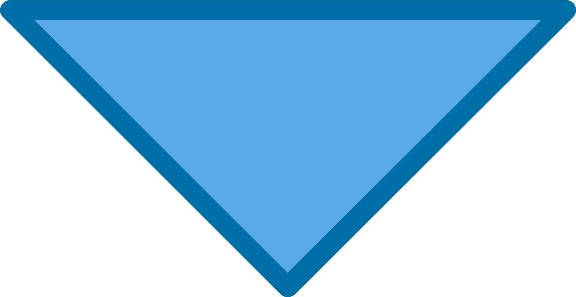 Caret Down Vector Icon Design
