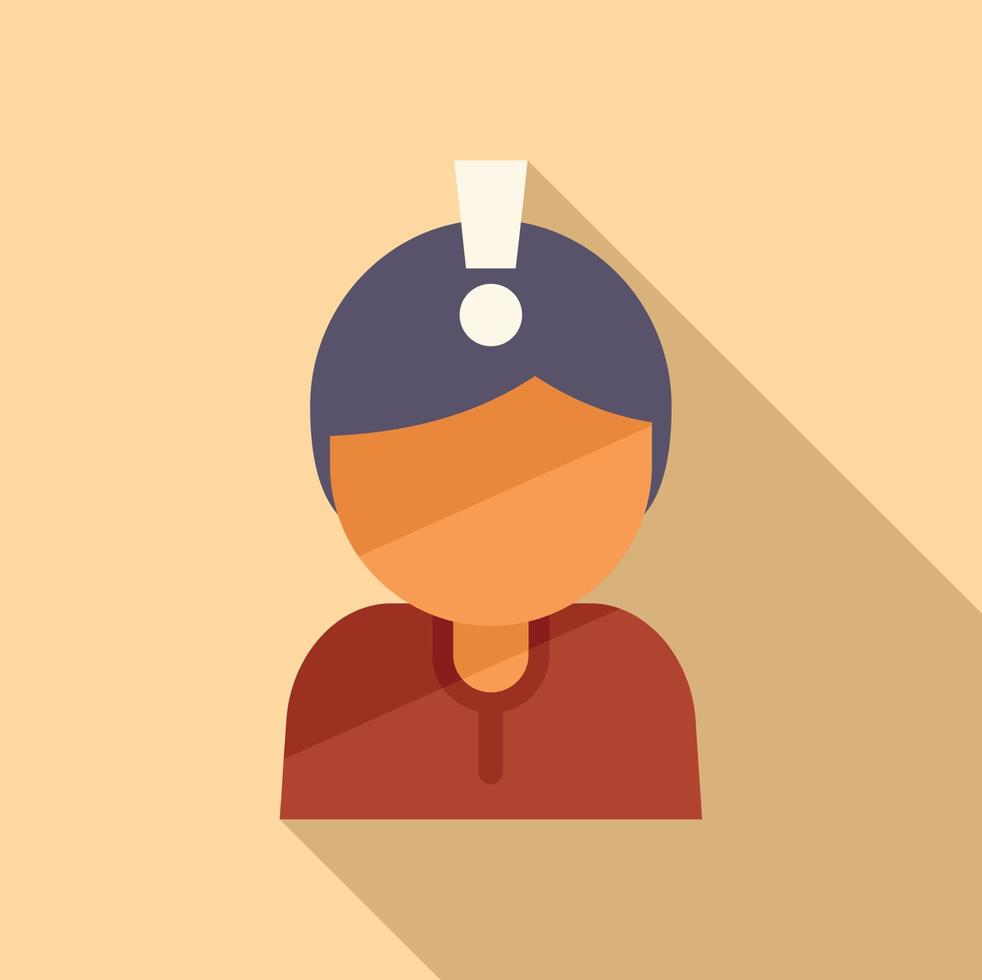 New solution icon flat vector. People design 15015031 Vector Art at