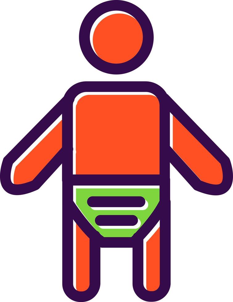 Baby Vector Icon Design