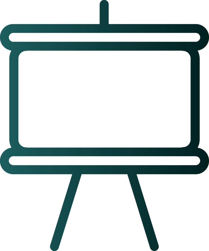 Chalkboard Vector Icon Design