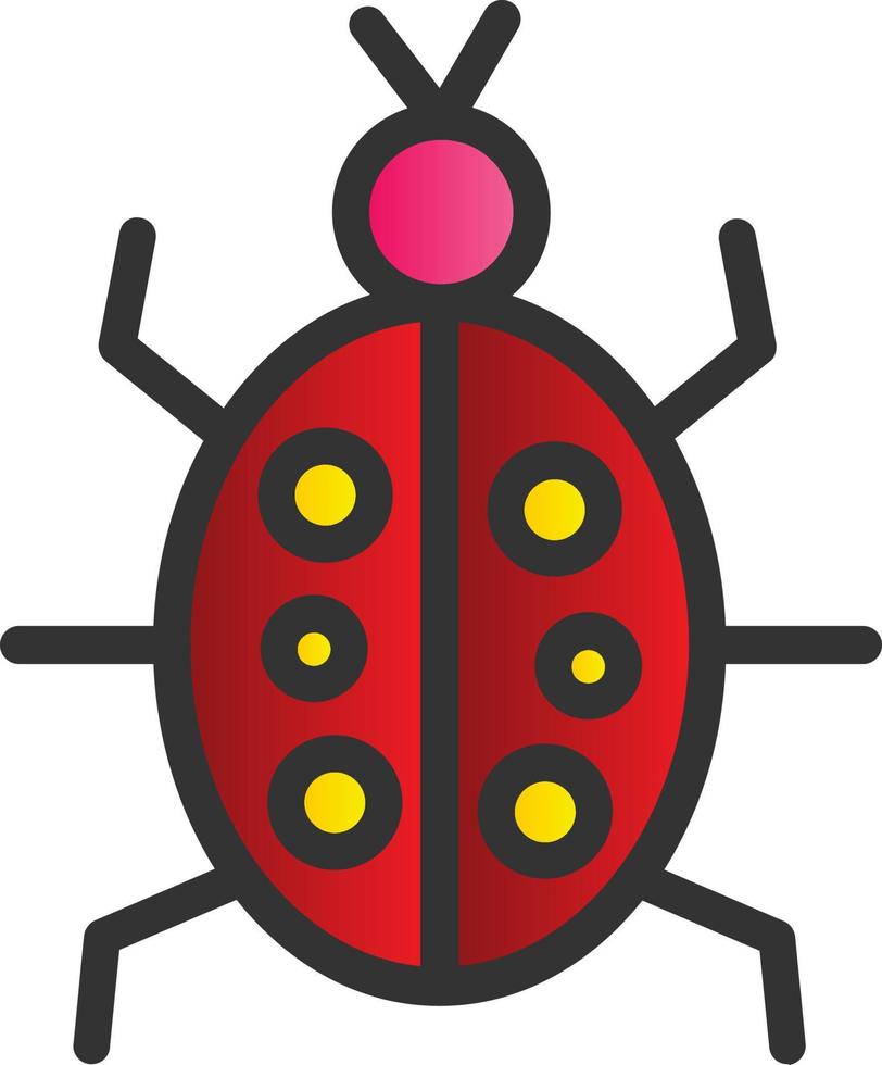 Bug Vector Icon Design
