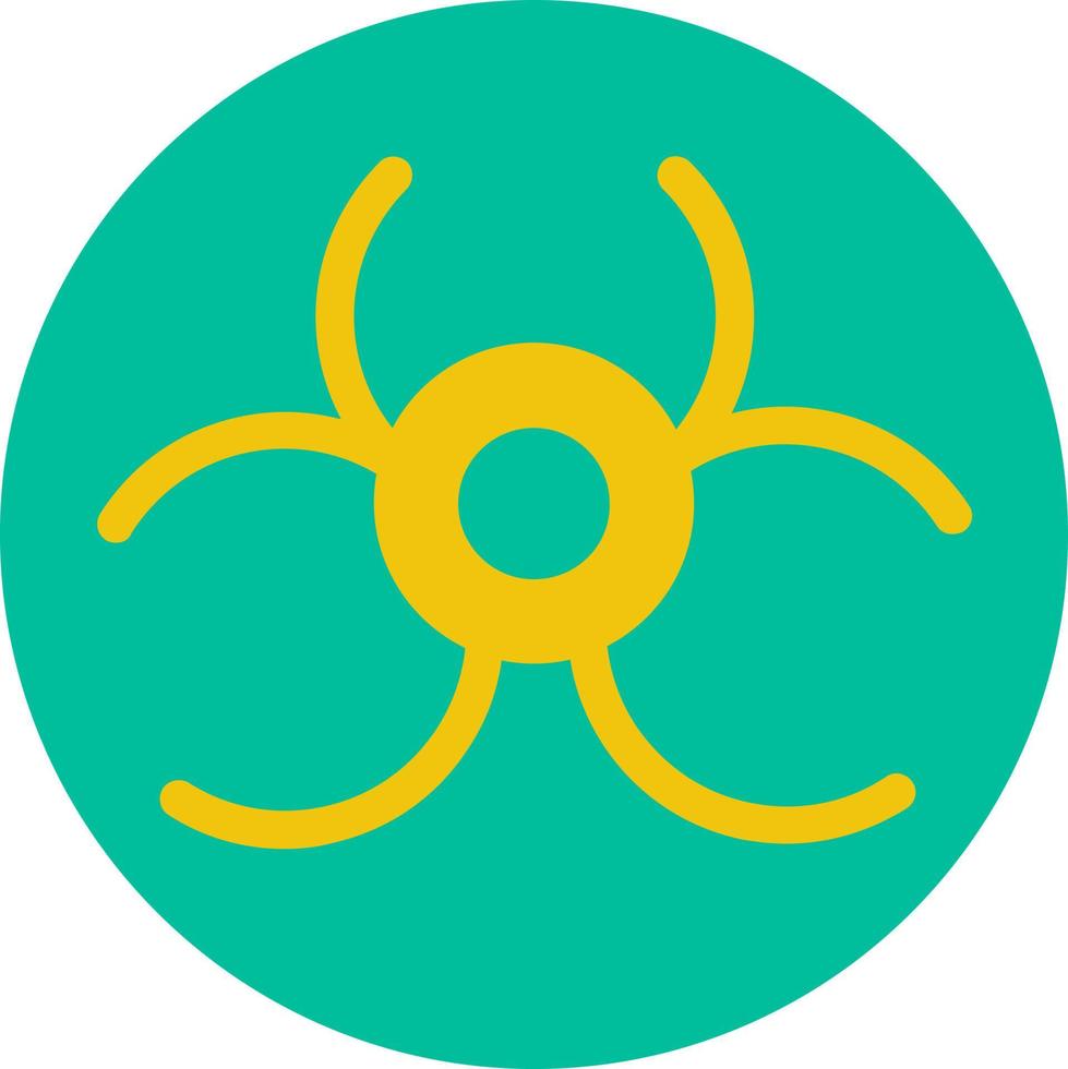 Biohazard Vector Icon Design