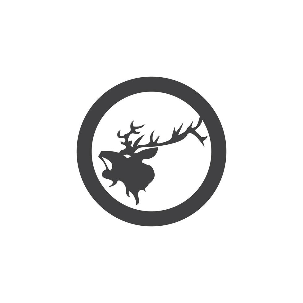 Deer vector icon illustration design