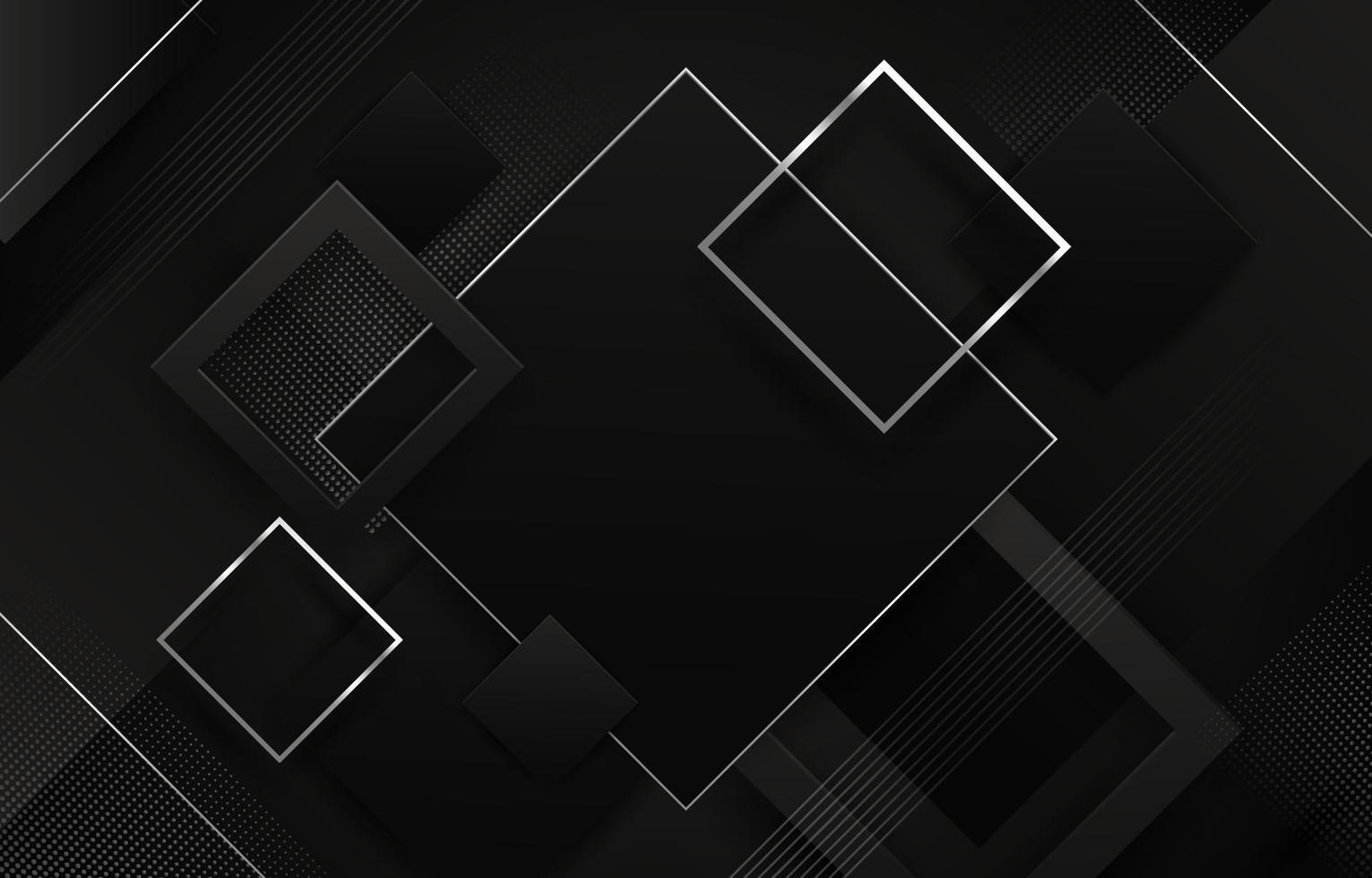 Abstract Black Background vector