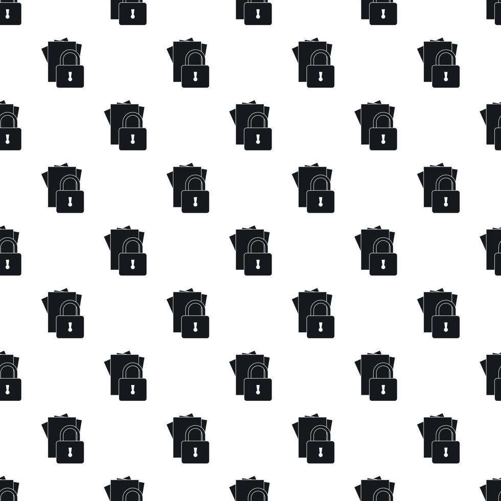 Document protection pattern, simple style vector
