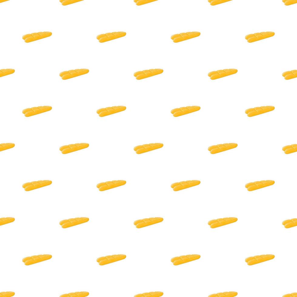 Batons pattern, cartoon style vector