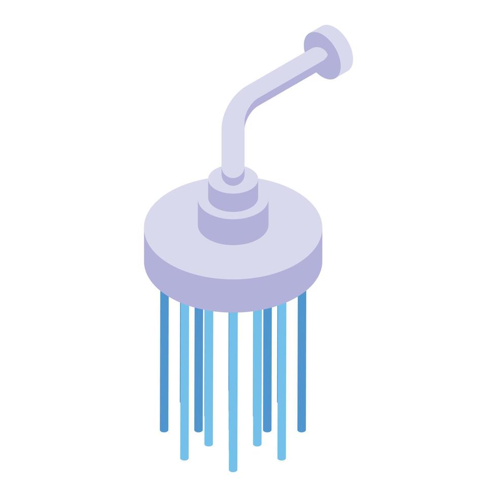 Showerhead icon isometric vector. Shower head vector