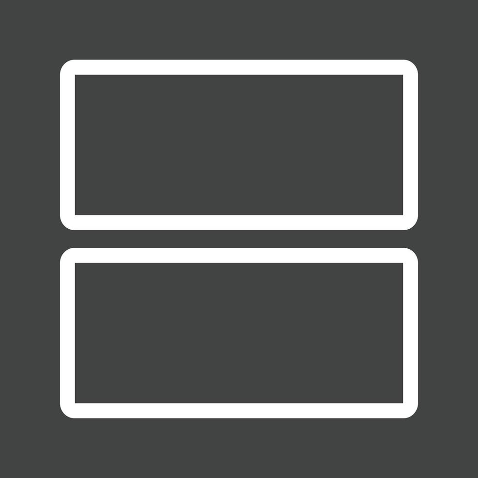 View Array Line Inverted Icon vector