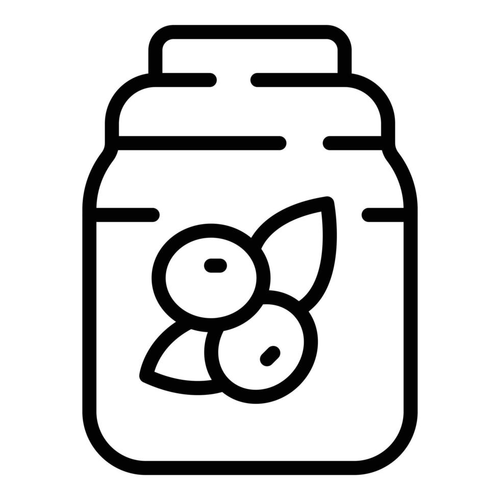 Nut milk pack icon outline vector. Vegetable drink vector