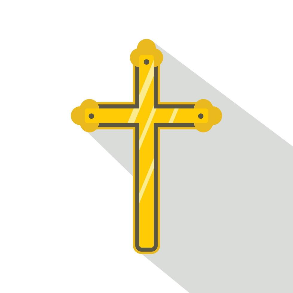 Holy cross icon , flat style vector