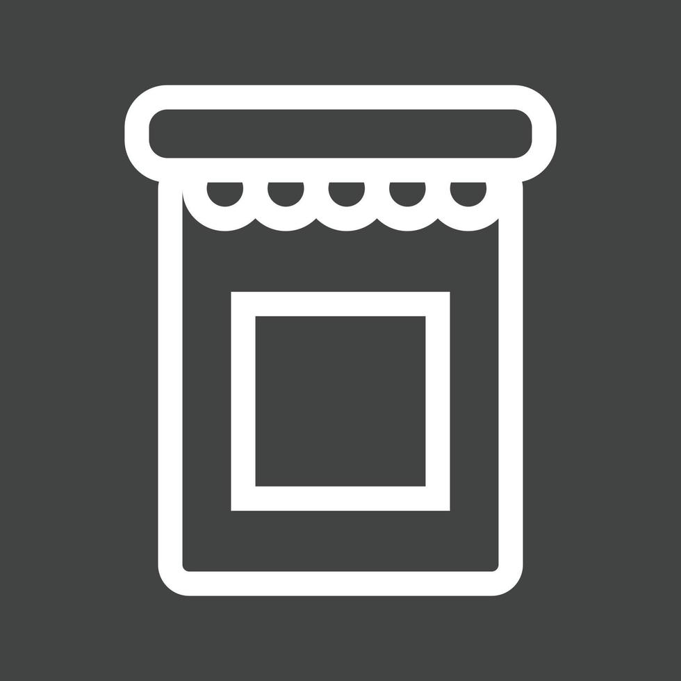 Jam Jar Line Inverted Icon 15018233 Vector Art at Vecteezy