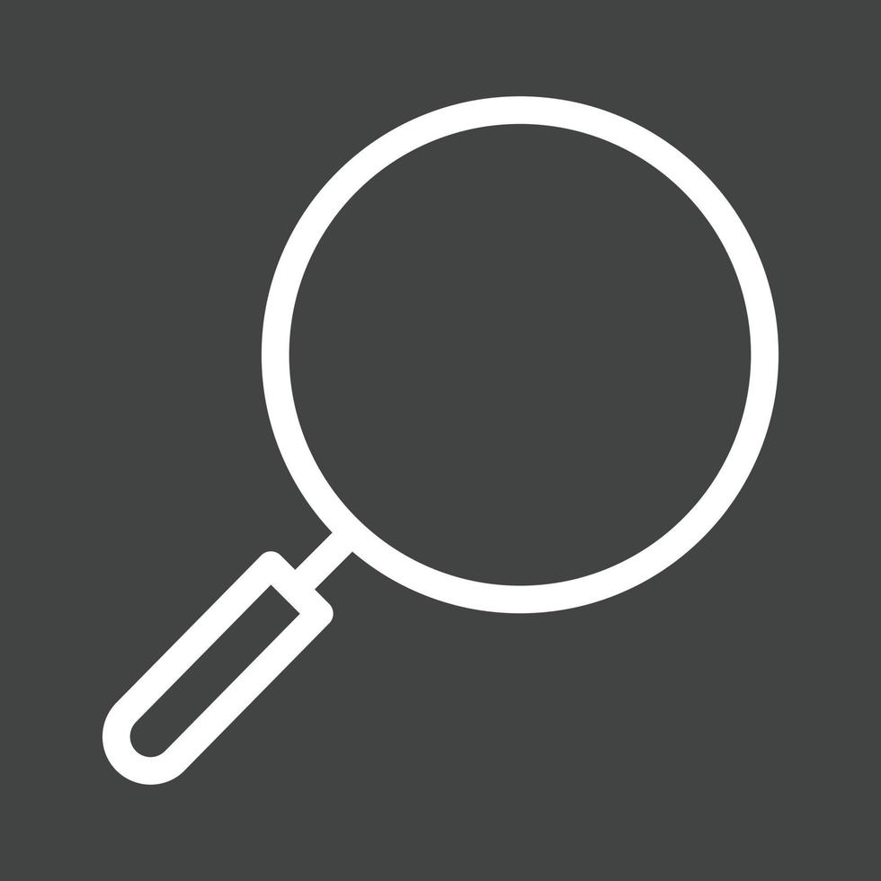 Flat Pan Line Inverted Icon vector