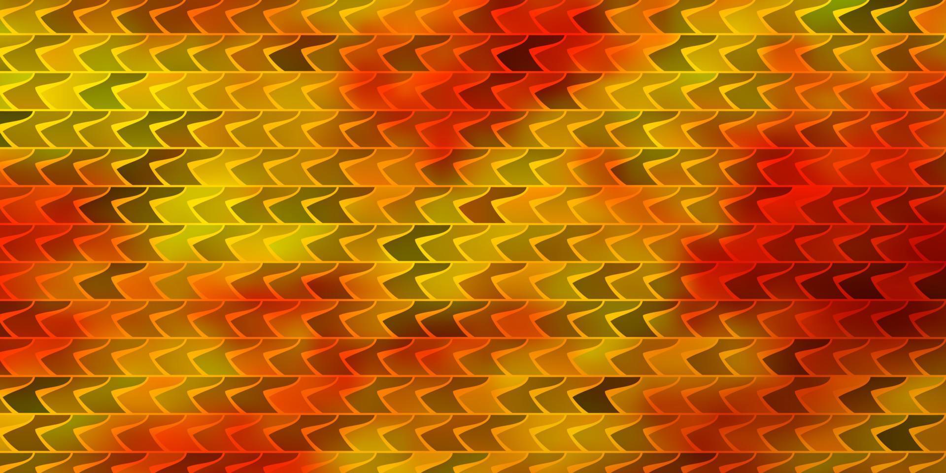 Dark Yellow vector template with rectangles.