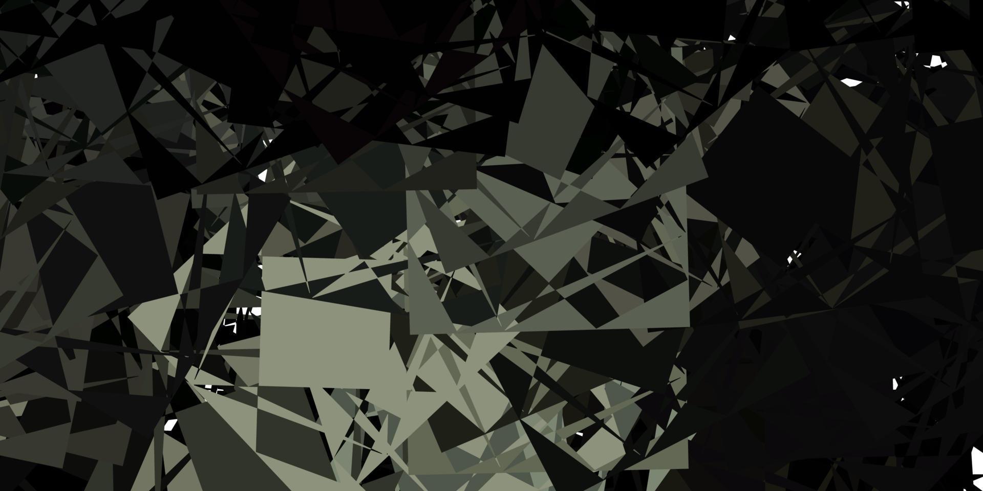 Dark Brown vector texture with memphis shapes.