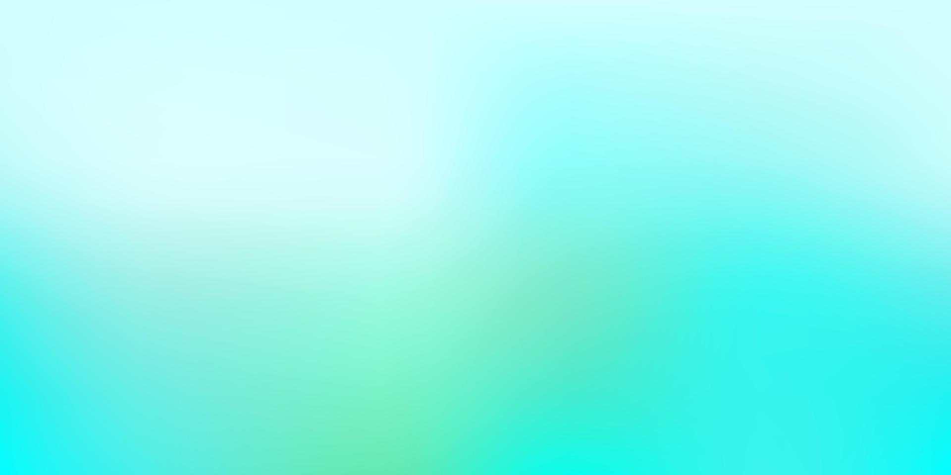 Light Green vector blur backdrop.