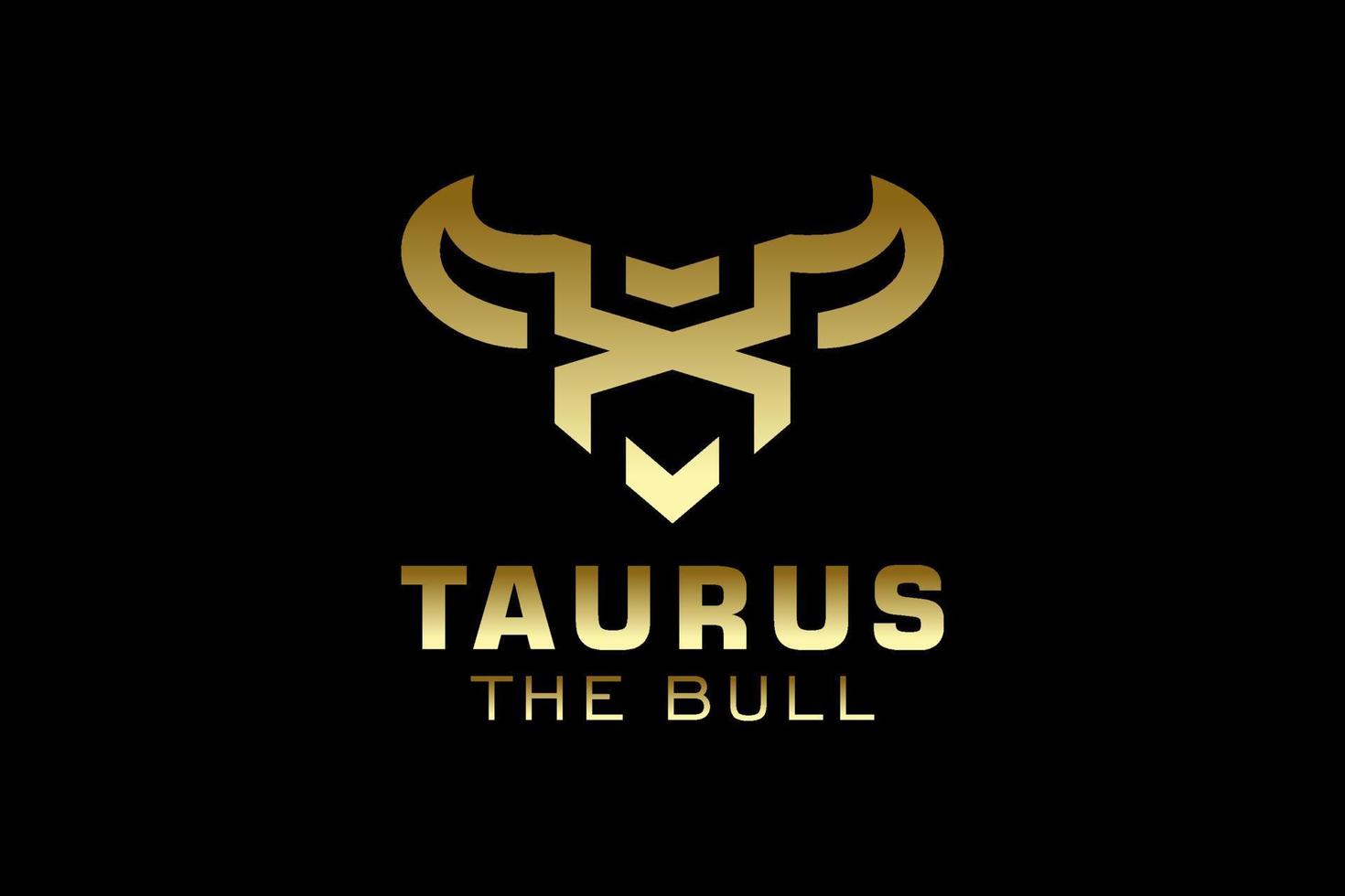 Letter X logo, Bull logo,head bull logo, monogram Logo Design Template Element vector