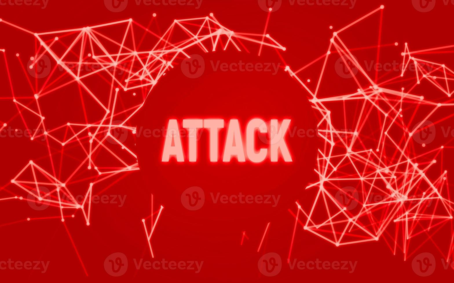 Serious Internet Threat. Protection of personal data against hacker attacks. photo