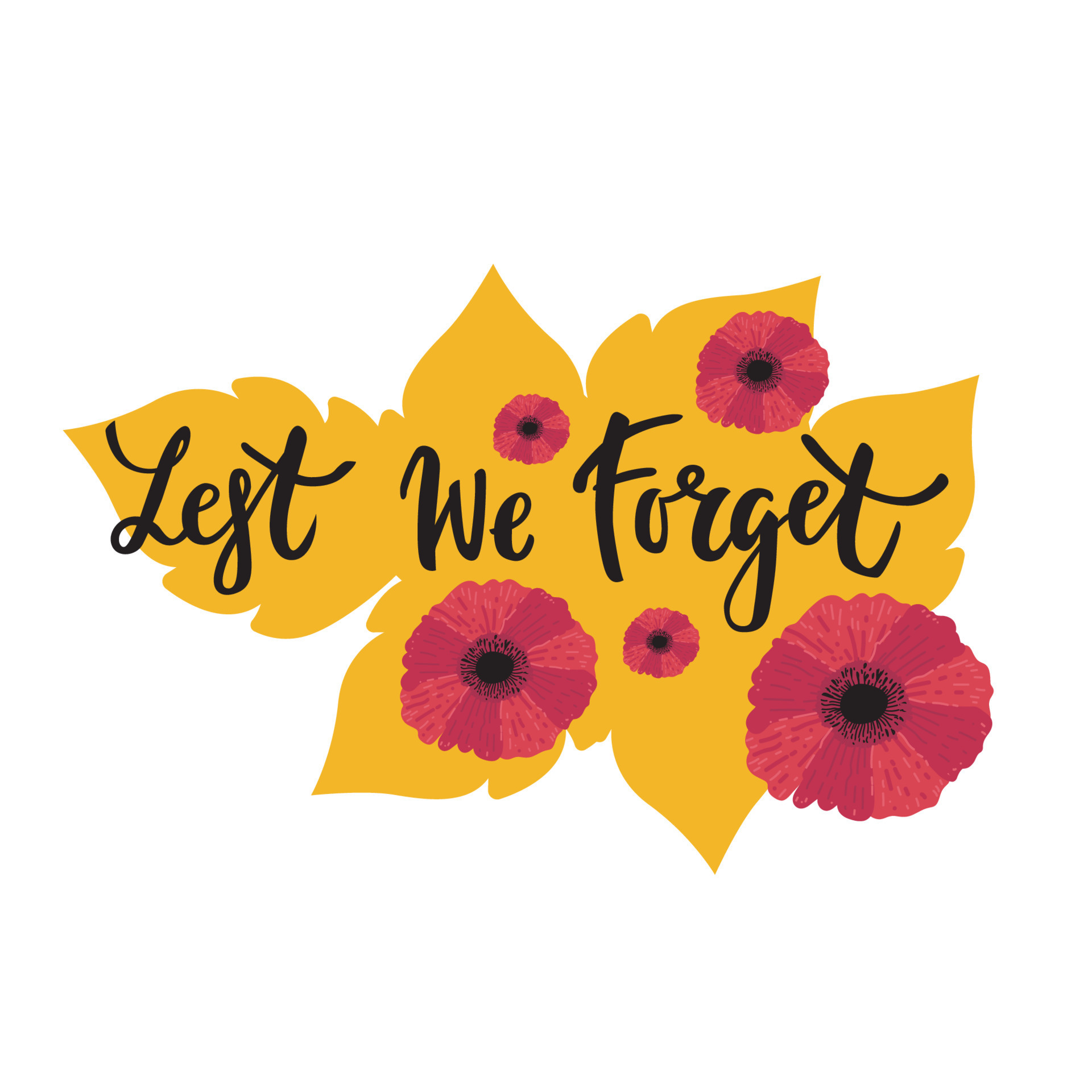 Armistice Day. Remembrance Day Background or Greeting Card Design. With