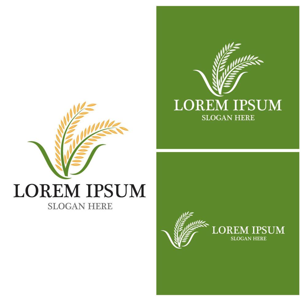 Agriculture icon and symbol vector template