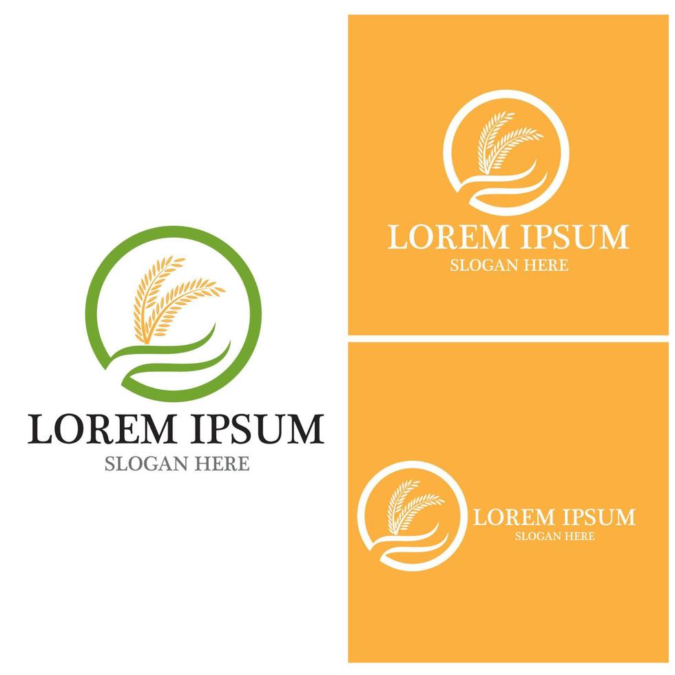 Agriculture icon and symbol vector template
