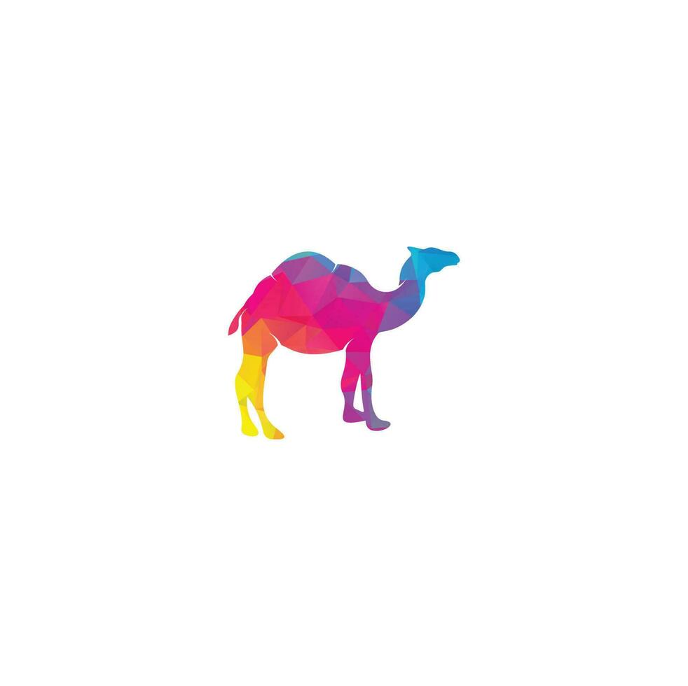 Camel logo template vector icon illustration design