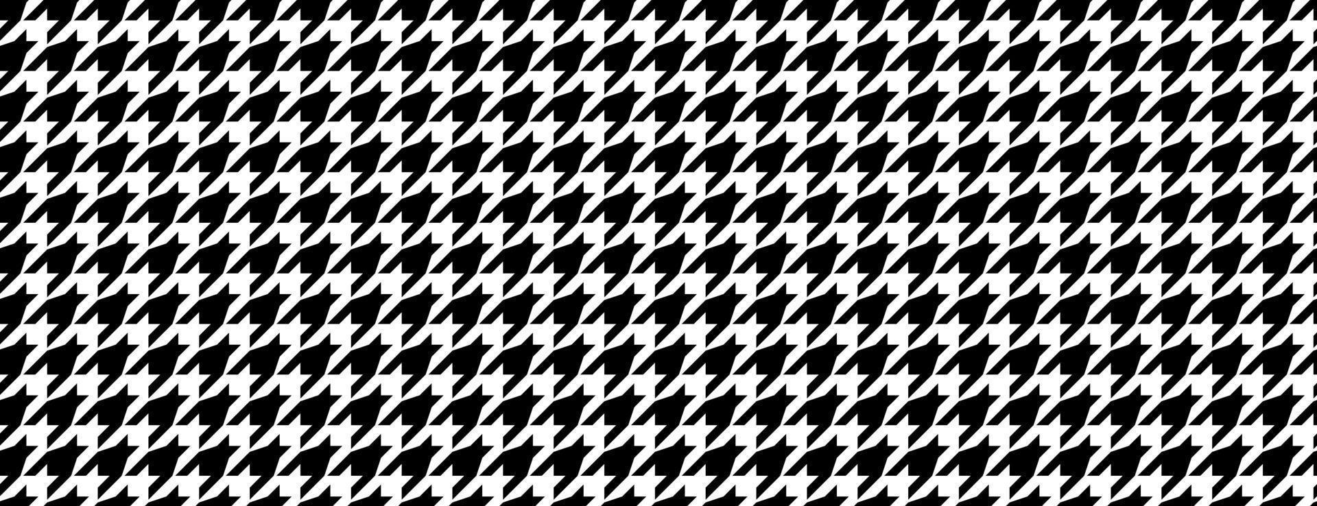 black white houndstooth seamless pattern.houndstooth pattern vector