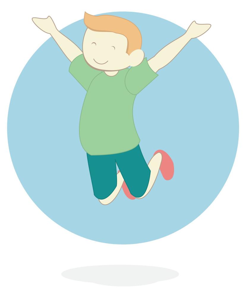 Boys Activity illustration vector