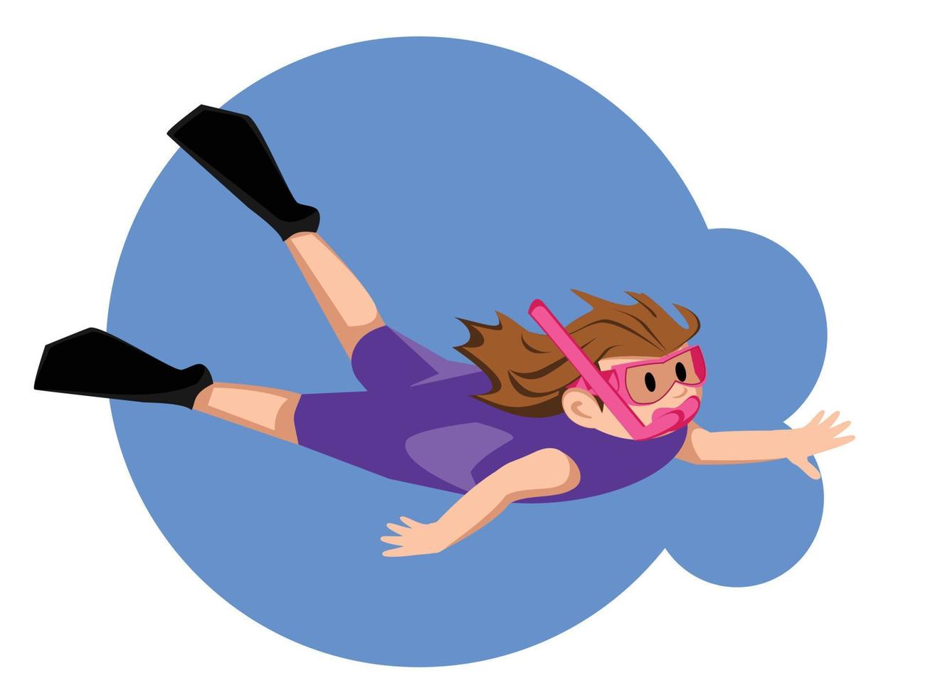 girl Happy Activity Collection vector