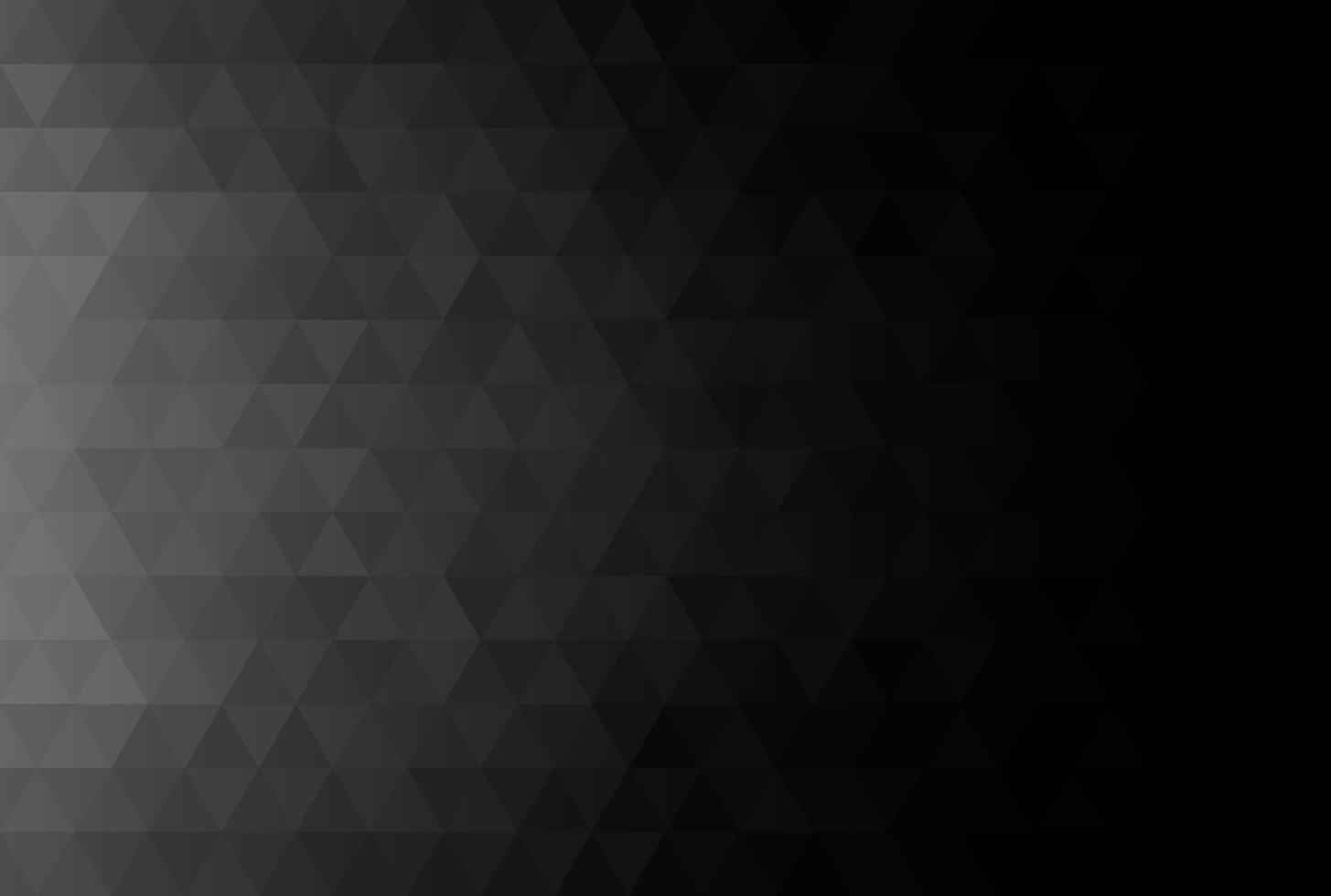 Black Gradient Background Triangle Shape Pattern vector