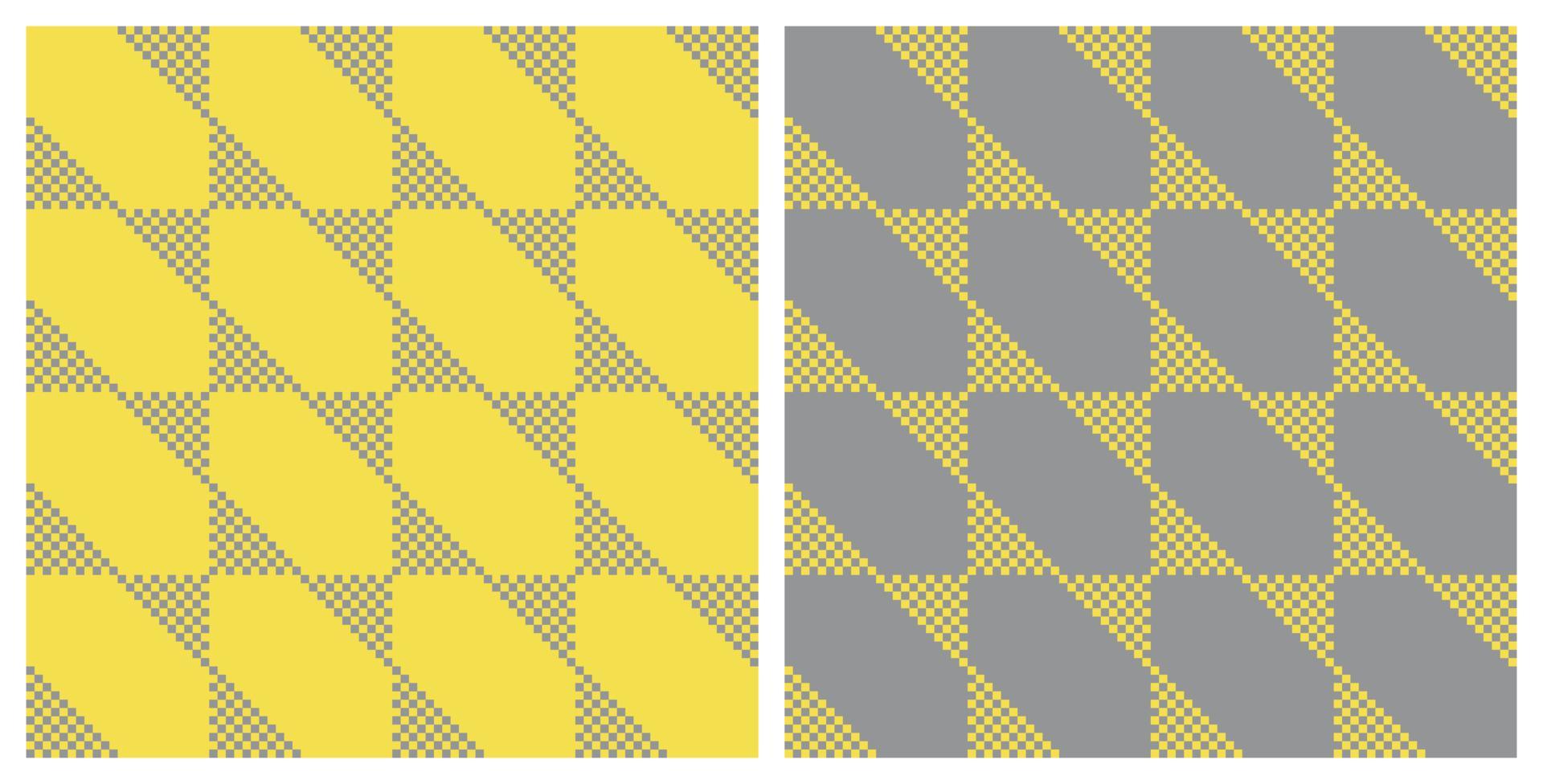 Checkered Pattern Hexagonal Shape Diagonal Pixel Point 15025680 Vector ...