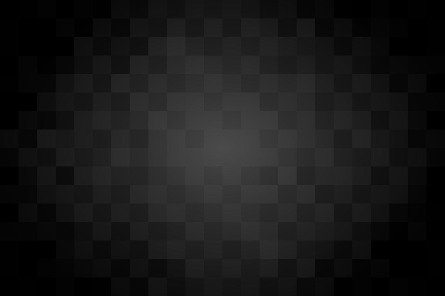 fondo de forma cuadrada negra degradada gris vector
