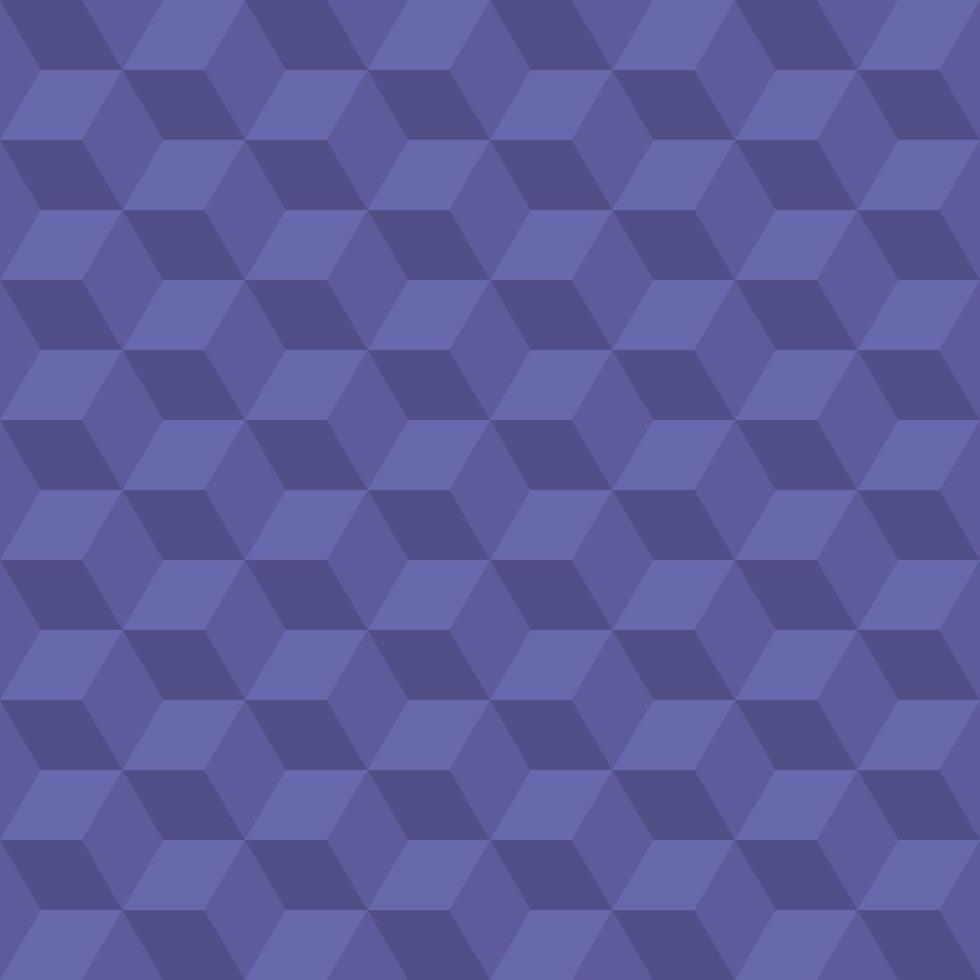 Seamless Cube Shape Background Color vector