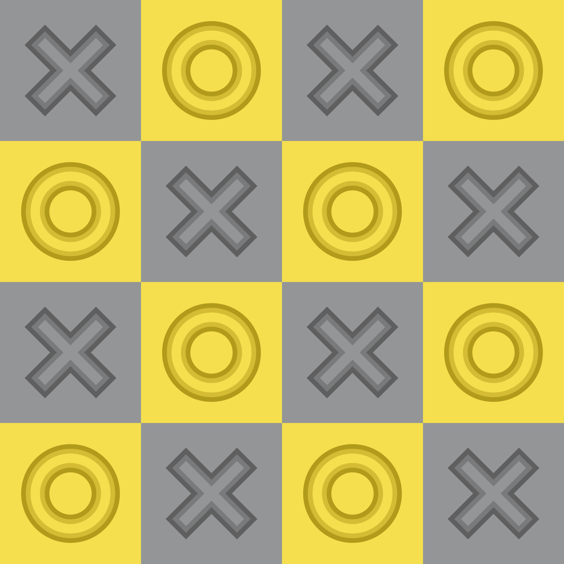 Tic Tac Toe Game Pattern