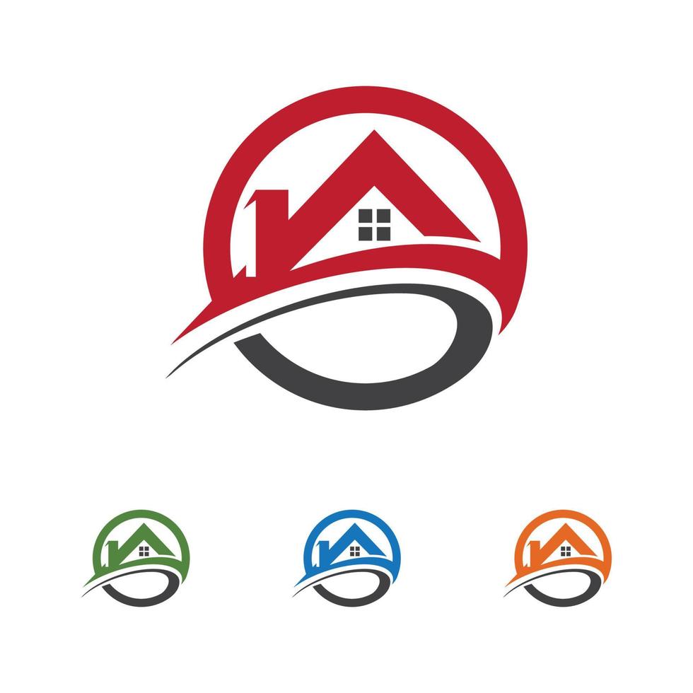 Property and Construction Logo design vector