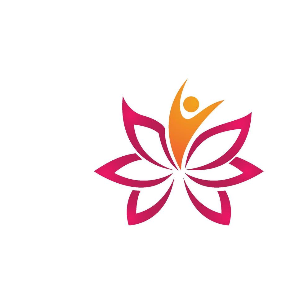 Beauty Vector lotus icon